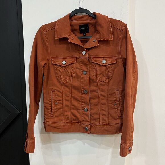 Liverpool Los Angeles Classic Jean Button Up Jacket Size Small - Picture 1 of 4